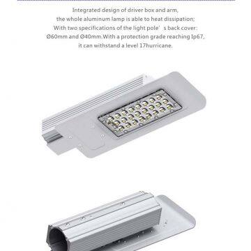 HIGH LUMEN LED 20w 50w 100w 150w 200w 240w led street light fixture with garden