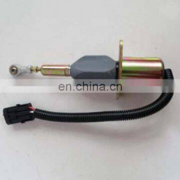 high performance diesel engine 6CT 24V fuel shutoff solenoid valve 3287406 Fuel Pump Solenoid for construction machinery parts