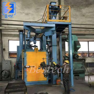 CNG Gas Cylinder Shot Blasting Rust Removing Machine photo-2