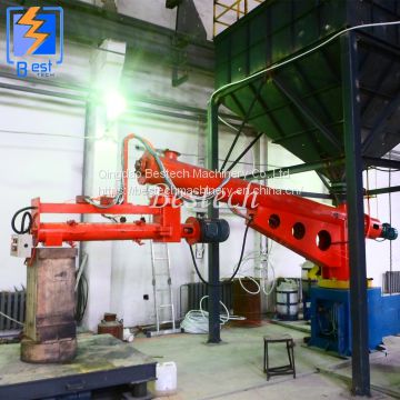 Furan resin sand mixer for sand casting 10 tons/h