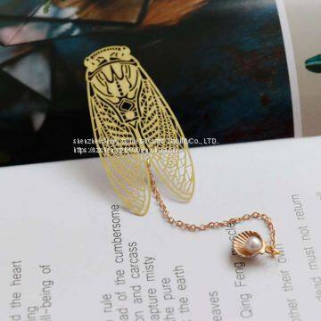 Cicada bookmarks customized custom bookmarks bookmark supplier