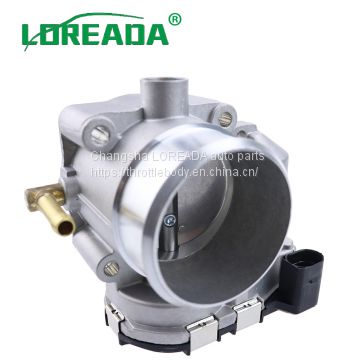 LOREADA Throttle Body Assembly 06A133062BD 06A133062C 0280750036 For Audi A3 TT Volkswagen Skoda Octavia Seat Bora Beetle Golf