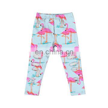 High Quality Halloween Skull and Flower Print Newborn Bouncy Leggings Flexible Soft Leggings for Girls photo-6