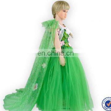 Kids Flower Dress puffy long flower girl dress sweet baby fluffy party tutu dress for