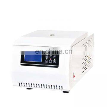 High quality biological digital LED display High-speed Prp Refrigerated lab Medical Centrifuge Price