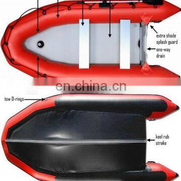 Rowing Rubber Boat Inflatable Boat Yacht Kayak Fishing photo-5
