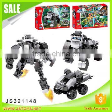 Hot selling deformation warrior chimpanzees building block for kids