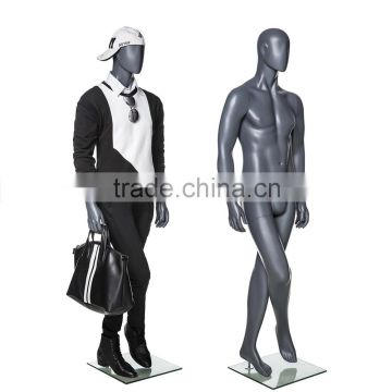 Full Body Fiber Glass Male Mannequin with abstract head sale