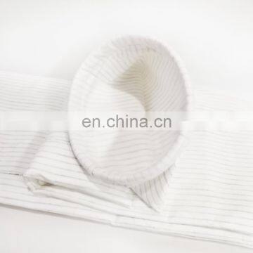 Supply Felt Filter Fabric Cement Filter Bag pe Polyester Needle Punched Liquid Filter Bag for Air Dust Collector Bag photo-5