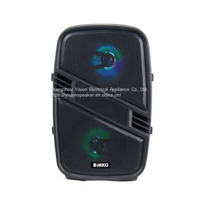 Dual Woofer 6.5'' Portable Speaker BK-2228