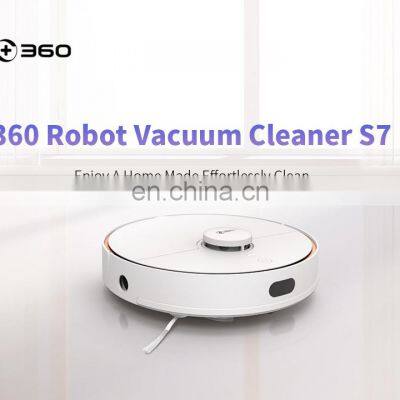 360 S7 Laser Navigation Slam Route Planning 2000Pa Large Suction Ultra-quiet Map Memory Sweeping Floor Mopping Robot photo-3