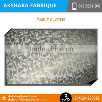 Latest Fashion Trends Demaded Cotton Restaurant Table Cloth for Sale