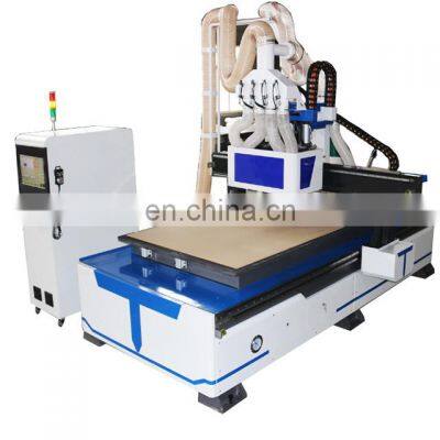 Multi spindles 2 3 4 heads cnc routers for wood door making , simple atc cnc router 1325 price