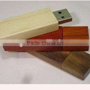 Creative Custom Logo USB Flash Drive Wood Pen Drive, Wooden Usb With Custom Package USB Memory Stick photo-2