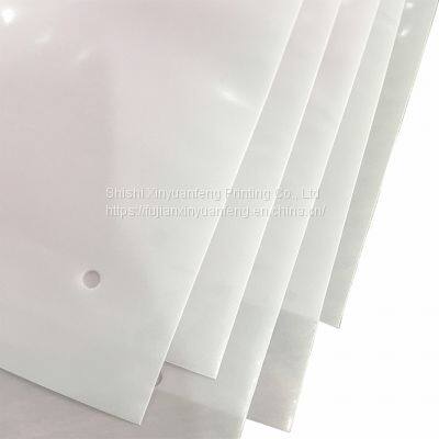 Custom Pe Cpe Plastic Packaging Bag With Zipper for Clothing Manufacturer photo-5