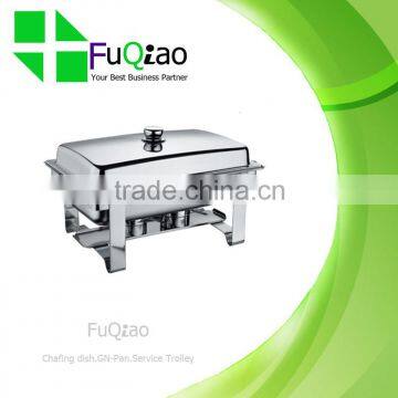 Low Prize Stainless Steel Round Roll Top Buffet Chafing Dish for Hotel photo-5