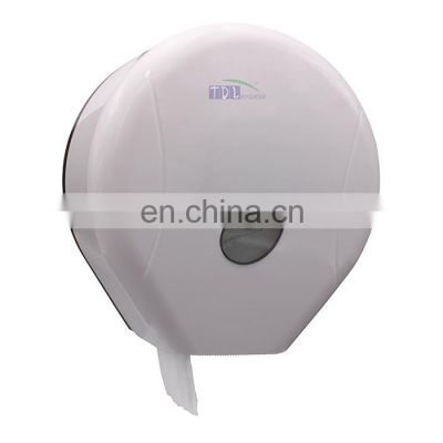 Roll toilet dispenser with plastic material