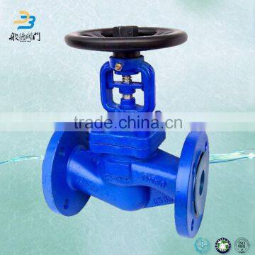 Angular Ductile Iron Bellows Seal Globe Valve Din Bs