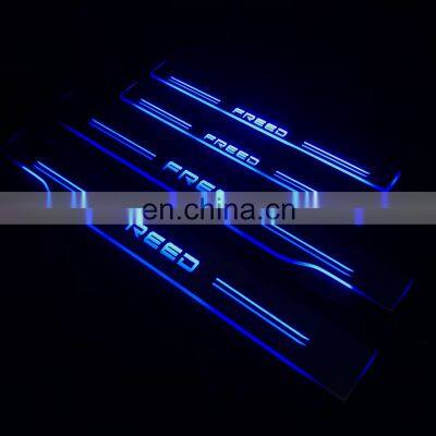 Led Door Sill Plate Strip for honda freed Dynamic Sequential Style Welcome Light Pathway Accessories