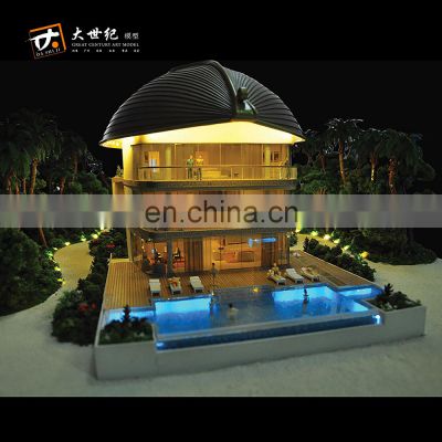 Villa model making with competitive price nice building model