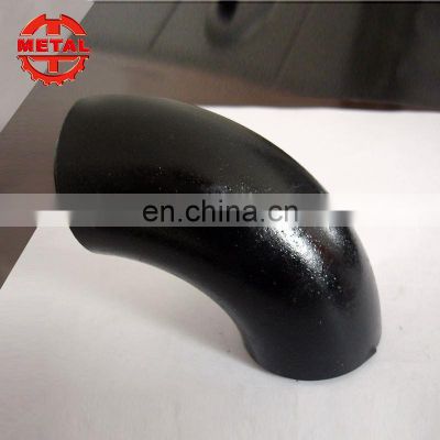 Top quality 30 inch black carbon steel pipe nipple/180 degree elbow