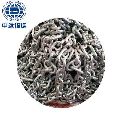 Guangzhou Supply 60MM Stud Link  Anchor Chain  With LR NK CCS BV