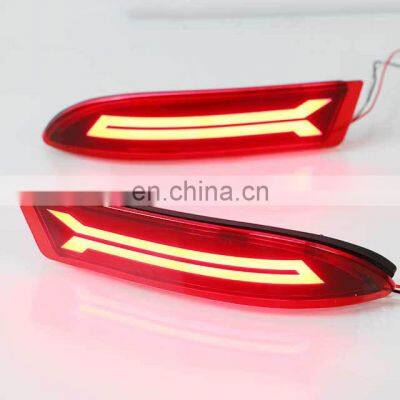 Car Accessories Reflector Lights back bumper lamp DRL LED for toyota AVANZE 2015 2016