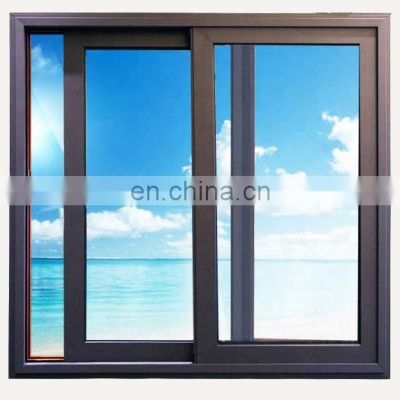 The gentle aluminum sliding window insulated double glass and house window