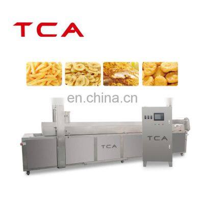 300-500KG/H Fried Banana Fryer Continuous Belt Frying Machine photo-4