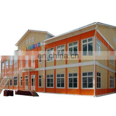 Qingdao low cost prefabricated steel structure school house building