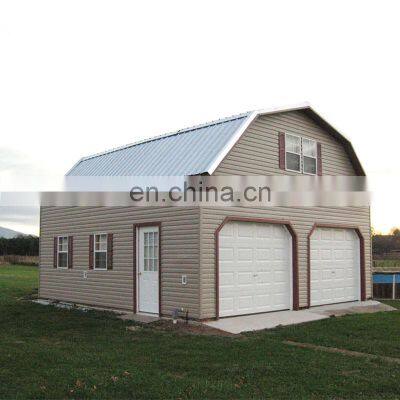 sgs prefabricated construction design steel structure warehouse for car garage