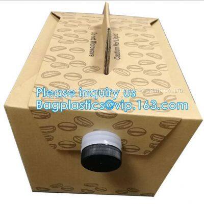 96OZ/128Oz/160OZ/260OZ Disposable Coffee Bag In Box With Valve Coffee Box Dispenser 2L/3L/5L Hot Coffee Dispenser photo-2