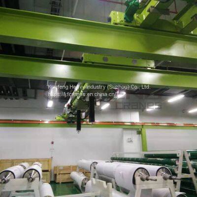 Special clean crane for photoelectric film industry workshop