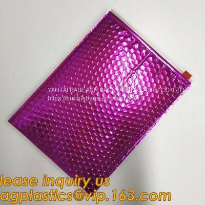 Mailer Slider Air Ziplock Ploy Bubble Mailing Packaging Bag, Beauty Padded Pouch, Shipping Bags, Envelopes photo-5