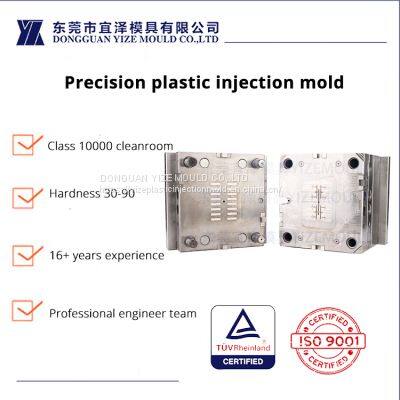 high precision plastic injection mold for LCP E130i high temperature resistance  satellite electronic components