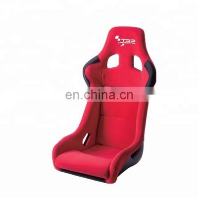 Fiber Glass Red Racing Seat Bucket seat for Universal Automobile Use