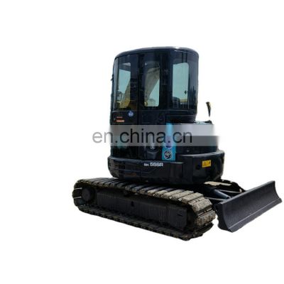 Used Mini crawler excavator Kobelco SK55SR , Kobelco 5ton digger tracked