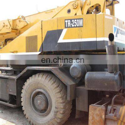 Japan Used Tadano TR-250M Rough Terrain Crane, 25ton Rough Terrain Crane photo-3