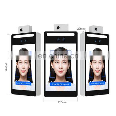 Access Control Face Recognition Wall-mounted Attendance Management System With Face Recognition Camera With Temperature Sensor photo-2
