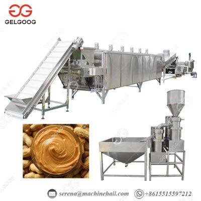 250-300kg/h Automatic Peanut Grinder Electric Peanut Butter Making Machine