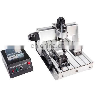 Mach3 control CNC router 3020 3040 4060 metal mini cnc milling machine for aluminum pcb carving machine