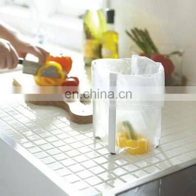 In Stock Portable Trash Bag Holder Folding Garbage Bag Holder for Bedroom Kitchen Camping