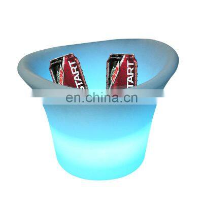 Factory Direct Custom Cocktail Beer Holder LED Ice Bucket Remote Control Ice Bucket & Chiller