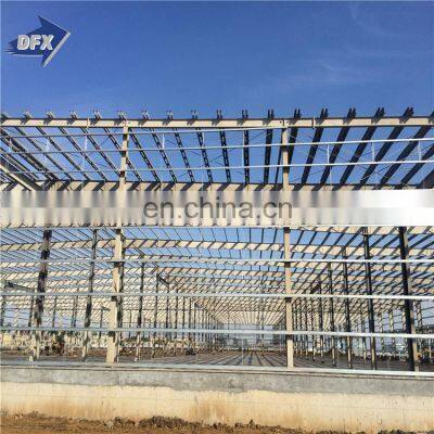 Large Span Warehouse Galvanized Steel Industrial Steel Structure Warehouse Steel Small Workshop photo-4