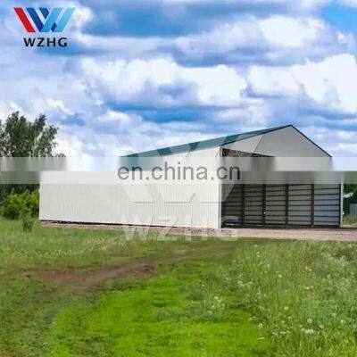 Prefabricated Galvanized Structures Houses Building Steel Warehouse