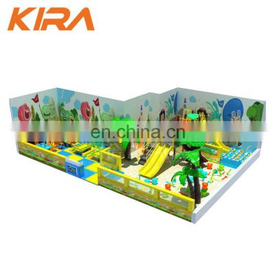 Jungle Indoor Playground Structure Kids Indoor Playing Area Forest Theme Indoor Playground