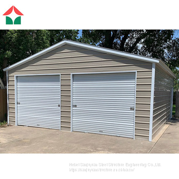 China Hot Sale Prefabricated Steel Structure Car Shed Garage Building photo-5