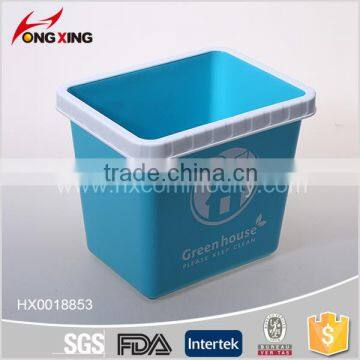 Green Houseware Plastic Trash Bin Keep Clean