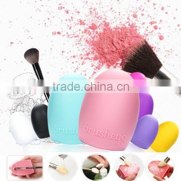 Egg Makeup Brush Cleaner Scrubber Finger Tool Factory Price