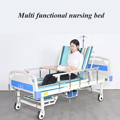 nursing bed/Common all iron spray painted medical bed / ward bed